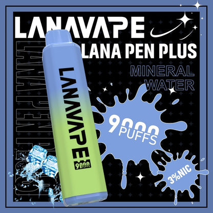 LANA9000口 一次性拋棄式|大容量 持久續航 快速充電-台灣現貨